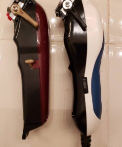 Wahl Professional 5 Star Cordless Magic Clip Hair Clipper with 100+ Minute Run Time for Professional Barbers and Stylists Red 15 Piece Set 40 71bgo3cj9wL