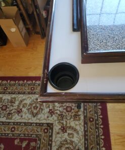 Amarine Made (Set of 4) Black Recessed Drop in Plastic Cup Drink Can Holder with Drain for Boat Car Marine Rv - Black 48 71bgo7YhiDL