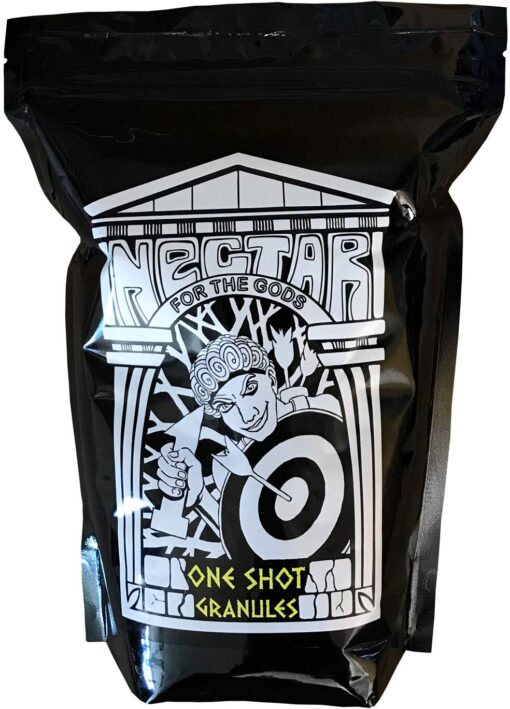 Nectar for the Gods NGOS3004 One Shot Granules, 4 lb Soil Amendment, Black