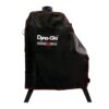 GHP Group Dyna-Glo DG1176CSC Premium Vertical Offset Charcoal Smoker Grill Cover, Black 33 71bhd0qFbNL