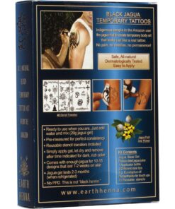 Organic Jagua Black Temporary Tattoo and Body Painting Premium Kit 29 71bhgNBxBnL
