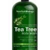 New York Biology Tea Tree Body Wash for Men and Women – Moisturizing Body Wash Helps Soothe Itchy Skin, Jock Itch, Athletes Foot, Nail Fungus, Eczema, Body Odor and Ringworm – 16 Fl oz 16 Fl Oz (Pack of 1) 36 71bhwgQub5L