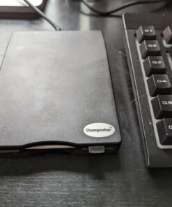 Chuanganzhuo Floppy Disk Reader,3.5 inch External USB Type C Floppy Disk Drive for PC,Laptop and Desktop Computer,Floppy disc Reader for Windows 11/10/8/7/2000/XP,Black 27 71biLI3EdbL