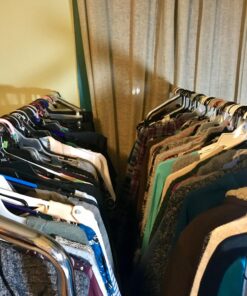 DecoBros Supreme Commercial Grade Double Rail Garment Rolling Rack, Chrome Finish 24 71biNc03PxL