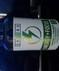 Zhou Natural Caffeine Pills 100mg with L-Theanine 200mg, Nootropic Supplement, Clean Energy, Endurance and MentalFocus, Non-GMO, Vegan, Gluten-Free, 60 Capsules 29 71bikivTvSL