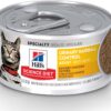 Hill's Science Diet Wet Cat Food, Adult, Urinary & Hairball Control, Savory Chicken Recipe, 2.9 oz. Cans, 24-Pack 2.9 Ounce (Pack of 24) 44 71biluTuSfL