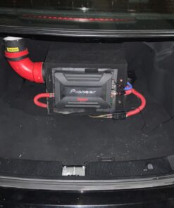 Scosche LOC2SL Line Output Converter Adjustable Amplifier Add On Module for Car Stereo, 2-Channel Signal Sensing Speaker Wire to RCA Adapter with Remote Control Knob, Black 90W 37 71bjQ3VsUeL