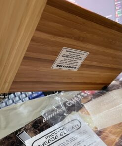 Prodyne - 126-B Prodyne Bamboo Cheese Slicer, 12" x 6" 25 71bjTvT1bwL