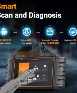 2023 Newest FOXWELL NT706 OBD2 Scanner with Check ABS/SRS(Airbag)/Engine/Transmission, Code Readers & Scan Tools with Battery Test(9.0), Free Update via WiFi, Accurate 10000+Car Diagnostic Device 20 71bkO3DOOmL