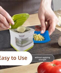sujeo Mini Garlic Press, Green 16 71bkenHlOKL