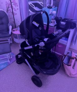 Graco Modes Nest Travel System, Includes Baby Stroller with Height Adjustable Reversible Seat, Pram Mode, Lightweight Aluminum Frame and SnugRide 35 Lite Elite Infant Car Seat, Sullivan Modes Nest w/ Height-Adjustable Seat 41 71bl hYXVzL