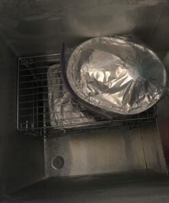 Deco Brothers Stackable Cabinet Shelf Organizer, 2 Pack, Chrome 43 71blRzwTKL