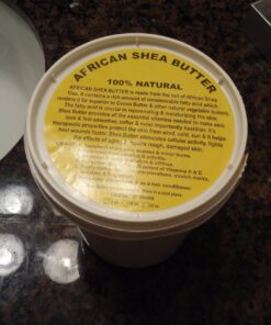 HalalEveryDay Raw Unrefined Grade A Soft and Smooth African Shea Butter from Ghana - Amazing quality and consistency - comes in a 32 oz Jar - Total weight approximately 24 oz 2 Pound (Pack of 1) 42 71blvDMDP8L