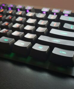 Logitech G513 RGB Backlit Mechanical Gaming Keyboard with Romer-G Tactile Keyswitches (Carbon) 17 71bm633D4cL