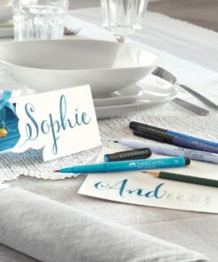 Faber Castell Artist Pack of 8 Assorted Sizes, 8-Pitt Pens in Black, 8 Count Faber-Castell Pitt Artist Pen - Black 24 71bmLBkqCzL