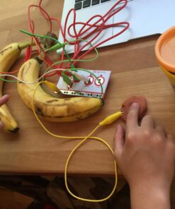 Makey Makey STEM Kit from JoyLabz - Hands-on Technology Learning Fun - Science Education - 1000s of Engineering and Computer Coding Activities Red 34 71bmmQfLFZL