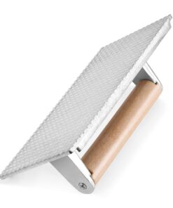 Alternative view of New Star Food Service 36411 Commercial Grade Aluminum Steak Weight/Bacon Press, 8.25 by 4.25-Inch 8.25" x 4.25"