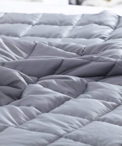 Waowoo Weighted Blanket Adult,25lbs 60"x80" for Restful Sleep. (Inner Layer Dark Gery) 60"x80" 25.0 Pounds 18 71boAEH1x9L