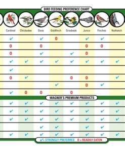 Wagner's 52002 Classic Blend Wild Bird Food, 10-Pound Bag 10 Pound (Pack of 1) 7 71boP4R7TaL 1