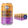 Health-Ade Canned Kombucha Tea Organic Drink, Fermented Tea with Living Probiotics, Detoxifying Acids, Supports Gut Health, Non-GMO, Vegan, Gluten Free, 12 Pack (11.5 Fl Oz Cans), Passion Fruit-Tangerine Kombucha in Cans 10 71bp4a701CL