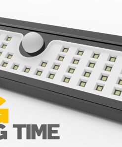 Lemontec Solar Lights, 62 LED Wall Solar Light Outdoor Security Lighting Nightlight with Motion Sensor Detector for Garden Back Door Step Stair Fence Deck Yard Driveway, 2 Pack 50 71bpms3fVEL
