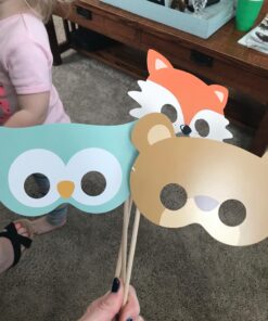 Woodland Creatures - Photo Booth Props Kit - 20 Count 25 71bpvFhfHOL
