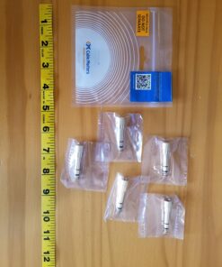 Cable Matters 5-Pack 1/4 to 1/8 Headphone Adapter, 6.35mm to 3.5mm Adapter Male to Female, Gold Plated Stereo Headphone 3.5mm to 1/4 Adapter 24 71bq8paE1qL