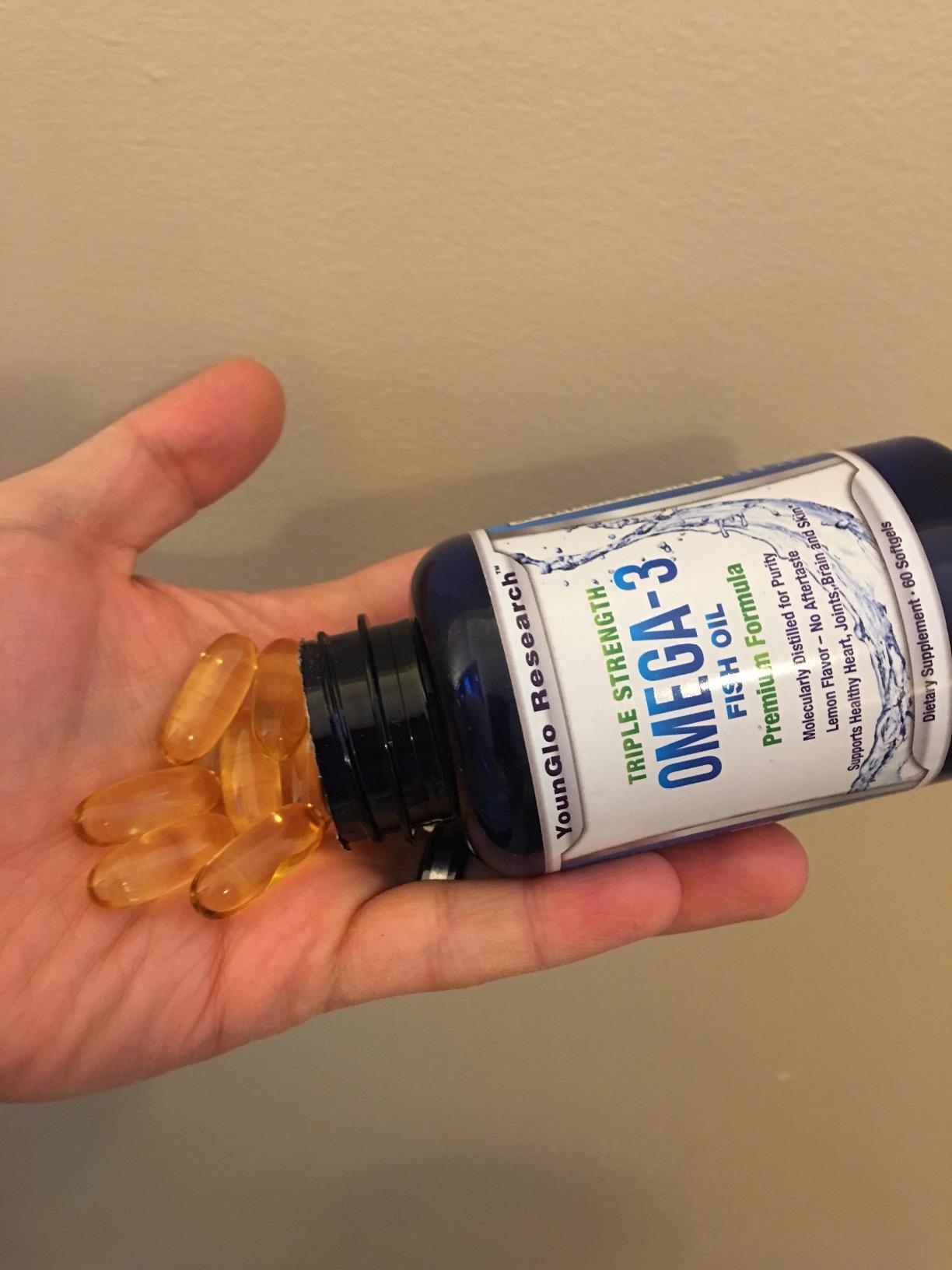 Fish Oil Pills Pharmaceutical Quality Triple Strength Omega 3