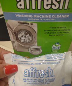 Affresh Washing Machine Cleaner, 6 Month Supply, Cleans Front Load and Top Load Washers, Including HE 26 71brKRrsthL