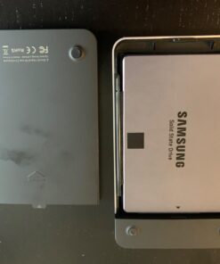 UGREEN USB C Hard Drive Enclosure for 2.5" SATA SSD HDD Aluminum USB C to SATA Adapter USB 3.1 Gen 2 Support UASP SATA III Compatible with MacBook Pro Air WD Seagate Toshiba Samsung Hitachi 45 71brKu7gzEL