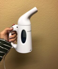 URPOWER Steamer for Clothes Steamer, Portable Handheld Garment Fabric Steamer Fast Heat-up Powerful Clothes Steamer with High Capacity for Home and Travel - Not for Abroad 01-130ml White 68 71brYR3C9cL