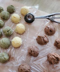 Wilton Stainless Steel Cookie Scoop, 1 Count (Pack of 1), Silver 37 71bruKLT41L