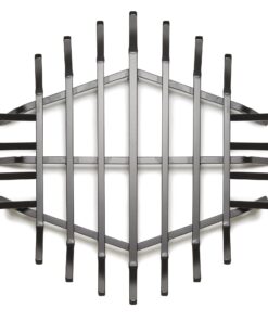 UniFlame, C-1541, 24 in. x 24 in. Hex Bar Log Grate 24 inch 27 71bsVrsCFhL