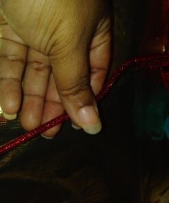 24-Piece Glitz Premium Plastic Cutlery Assortment, Red Glitter 10 71bsdaZmYOL