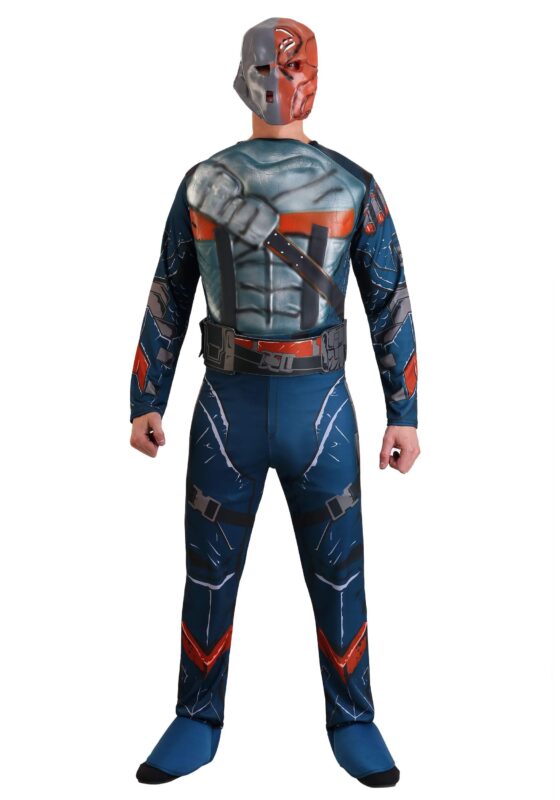 Rubie's Costume Men's Batman Arkham City Deluxe Muscle Chest Deathstroke Medium As Shown
