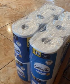 Cottonelle Ultra Clean Toilet Paper with Active CleaningRipples, 1-Ply, 24 Family Mega Rolls (4 Packs of 6) (24 Family Mega Rolls = 132 Regular Rolls), 388 Sheets per Roll, Packaging May Vary 33 71btAQWDjL