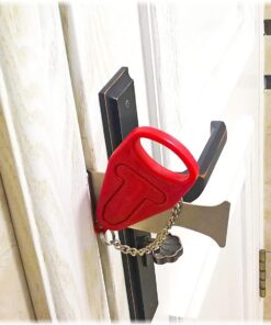Portable Door Lock Replacement for Addalock Compatible with Travel Lock, AirBNB Lock, School Lockdown Lock and Security Home Apartment Living Hotel Motel (Portable Door Lock) 22 71btawyM iL