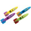 SwimWays Toypedo Bandits Pool Diving Toys - Pack of 4 Toypedo Diving Toys-4 Pack