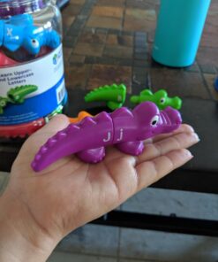 Learning Resources Snap-n-Learn Alphabet Alligators, Fine Motor Toy, 26 Double-Sidedpiece, Ages 18 Months +, Multicolor 40 71bu78IddoL