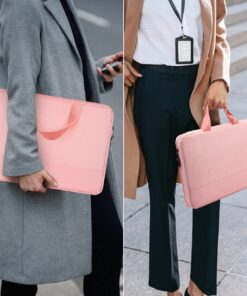 15.6 Inch Laptop Sleeve Case for Acer Aspire 5 15.6, Acer Chromebook 15, Lenovo Yoga 720/730 15.6, Lenovo IdeaPad 3 15.6, HP Envy/Spectre x360, MSI GL62M, Water Resistant Notebook Case, Pink 15.6 Inch 20 71buQTop9GL