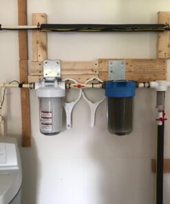 Pentair Pentek DGD-5005 Big Blue Water Filter, 10-Inch Whole House Sediment Filter Cartridge Replacement, Dual-Gradient Density Spun Polypropylene, 10" x 4.5", 5 Micron, Pack of 1 18 71buV3vCxdL