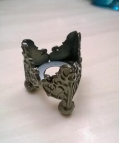 Tim Holtz Idea-ology Foundations Metal Box Feet, 4 Feet per pack, 1-1/2 x 2 Inches, Antique Nickel Finish, TH92821 , Silver 26 71buYw5TmSL