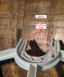 SummitLink Snap On/Off Prop Guards 2X Red 2X White for DJI Phantom 1 2 3 Quick Connect Tool Free Also Fit on Phantom 3 Standard 25 71bubrzQwfL