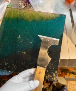 Bates- Paint Scraper, Taping knife, Pack of 2 Putty Knife Scraper, Scraper, 5 in 1 tools, Spackle Knife, Caulk Removal Tool, Painters Tool, Paint Can Opener, Paint Remover for Wood, Wallpaper Scraper Original Version 41 71bwZ3YrTlL