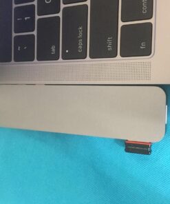 HyperDrive USB C Hub, Hyper Duo 7-in-2 USB C Adapter - MacBook Pro Adapter with Magnetic Grip, 4K HDMI, USB-C 40Gbps 100W PD, 3.1 USB-A, MicroSD/SD - Space Gray 42 71byHvQ1BqL