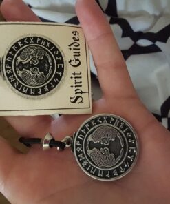 Pewter Odin's Ravens Huginn and Muninn Norse Rune Pendant 9 71byu6Ozz2L