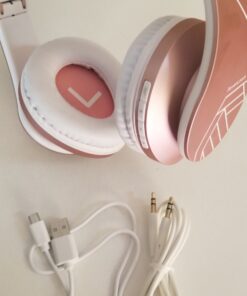 PowerLocus Bluetooth Over-Ear Headphones, Wireless Stereo Foldable Headphones Wireless and Wired Headsets with Built-in Mic, Micro SD/TF, FM for iPhone/Samsung/iPad/PC (Purple) Purple 70 71bz0OtUflL