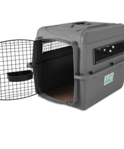 Petmate Sky Kennel Pet Carrier, 28 Inch, Made in USA 24.3"L x 18.3"W x 19.5"H 41 71bzL59t6JL