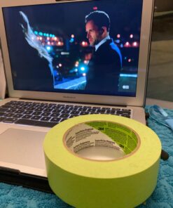 Scotch Painter's Tape Rough Surface Extra Strength Painter's Tape, Green, Tape Protects Surfaces and Removes Easily, Rough Surface Painting Tape for Indoor and Outdoor Use, 1.41 Inches x 60.1 Yards, 1 Roll 41 71bzf6kTMkL