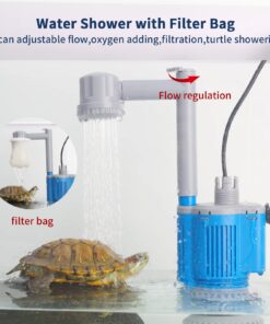 UPETTOOLS Aquarium Gravel Cleaner - Electric Automatic Removable Vacuum Water Changer Sand Algae Cleaner Filter Changer 110V/28W 24 71c AoKF JL